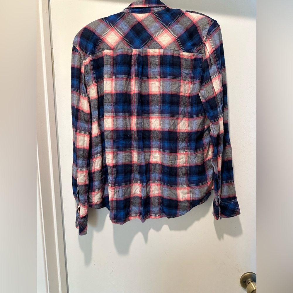 Gap + Pendleton Collaboration Red And Blue Plaid … - image 2